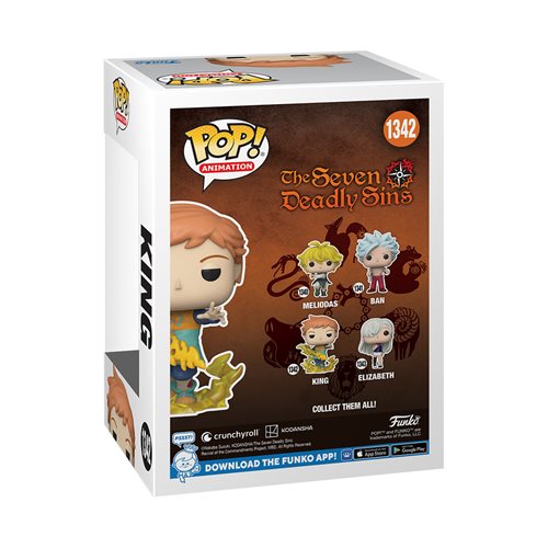 Seven Deadly Sins King Funko Pop! Vinyl Figure #1342
