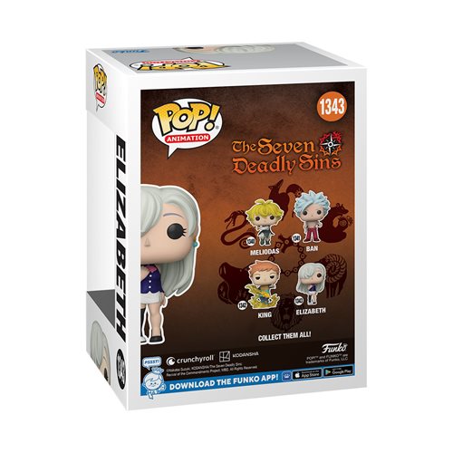 Seven Deadly Sins Elizabeth Funko Pop! Vinyl Figure #1343