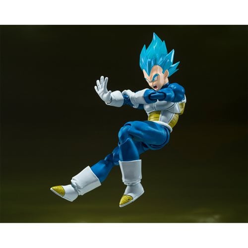 Dragon Ball Super Super Saiyan God Super Saiyan Vegeta Unwavering Saiyan Pride S.H.Figuarts Action Figure