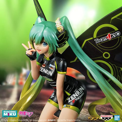 Vocaloid Hatsune Miku Racing Version Racing Miku 2017 Team UKYO Cheering Version Chronicle Statue