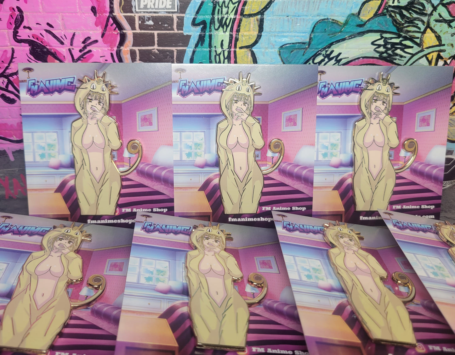 Toga / Meowth LE Pin