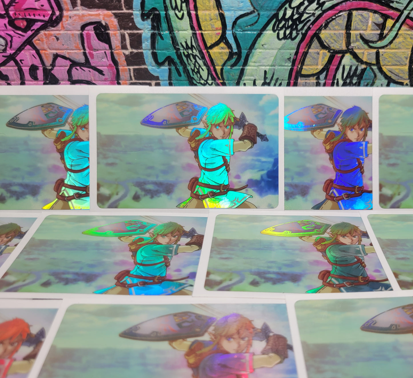 Zelda Link Card Skin (Holographic)