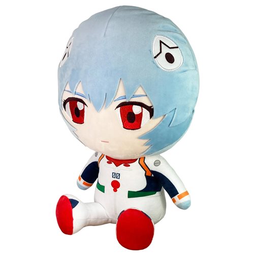 Neon Genesis Evangelion REI Plug Suit 12-Inch Scale Sitting Plush