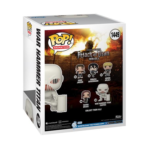 Attack on Titan War Hammer Titan Super 6-Inch Funko Pop! Vinyl Figure #1449