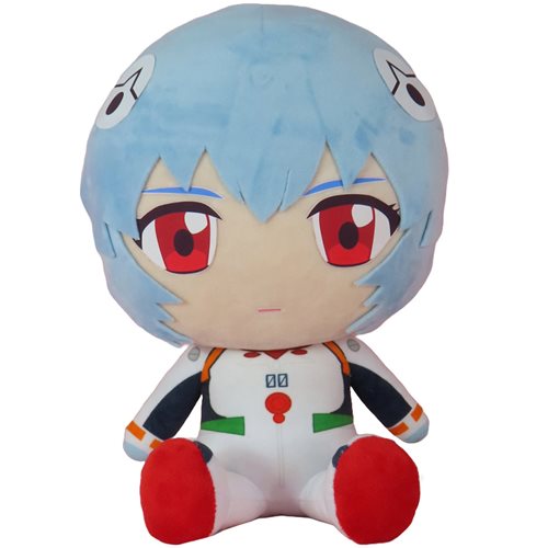 Neon Genesis Evangelion REI Plug Suit 12-Inch Scale Sitting Plush