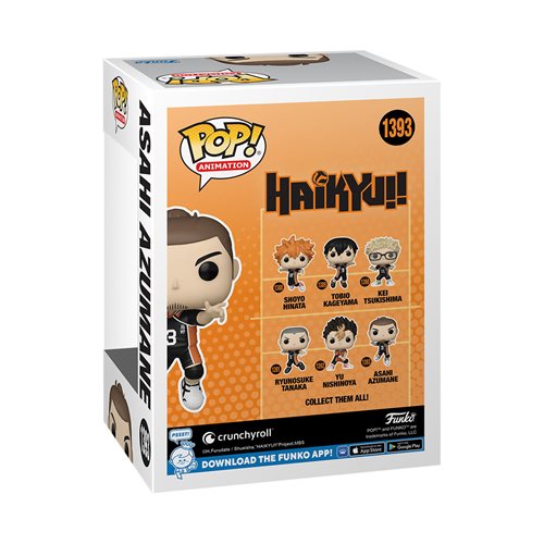 Haikyu!! Asahi Azumane Funko Pop! Vinyl Figure #1393
