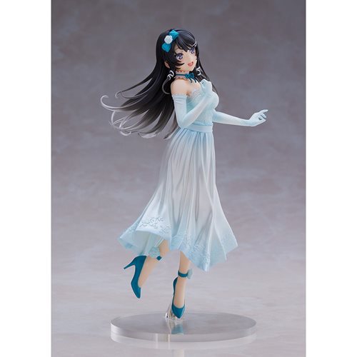 Rascal Does Not Dream of Bunny Girl Senpai Mai Sakurajima Party Dress Version Coreful Statue