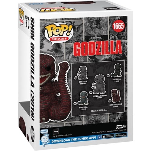 Godzilla 70th Anniversary Shin Godzilla (2016) Funko Pop! Vinyl Figure #1665