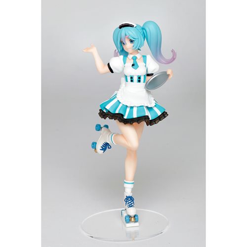 Vocaloid Hatsune Miku Café Maid Version Costumes Statue