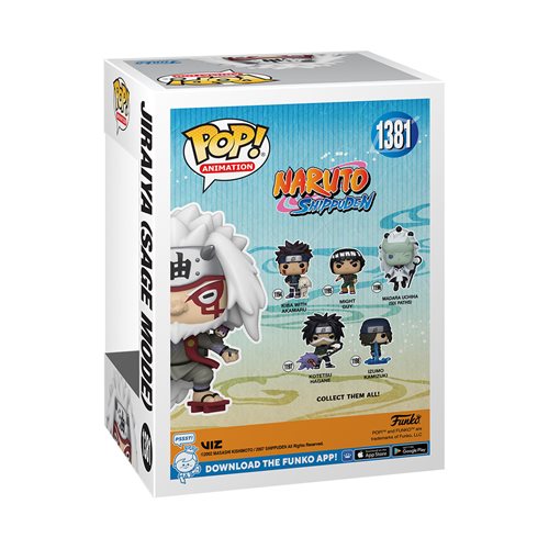 Naruto: Shippuden Jiraiya Sage Mode Funko Pop! Vinyl Figure - AAA Anime Exclusive