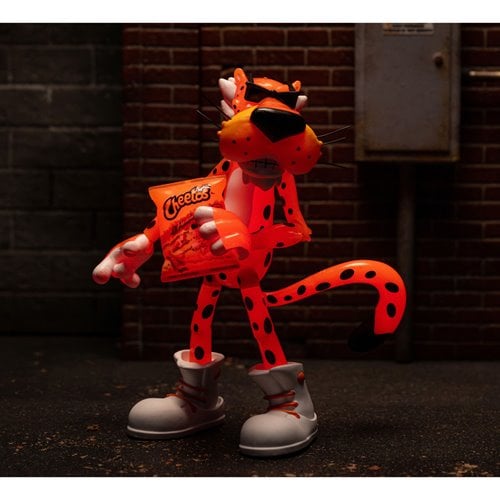 Cheetos Chester Cheetah Flamin' Hot Glow-in-the-Dark 6-Inch Action Figure