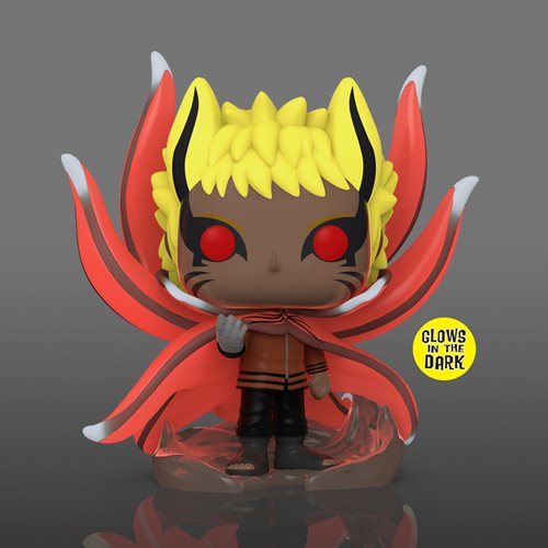 Boruto: Naruto Next Generations Naruto Baryon Mode Glow-in-the-Dark Super 6-Inch Pop! Vinyl Figure - AAA Anime Exclusive