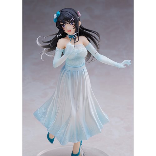 Rascal Does Not Dream of Bunny Girl Senpai Mai Sakurajima Party Dress Version Coreful Statue
