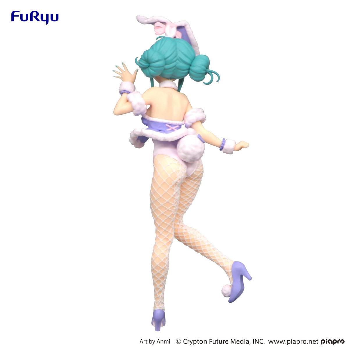 HATSUNE MIKU BICUTE BUNNIES FIGURE WHITE RABBIT PURPLE COLOR VER