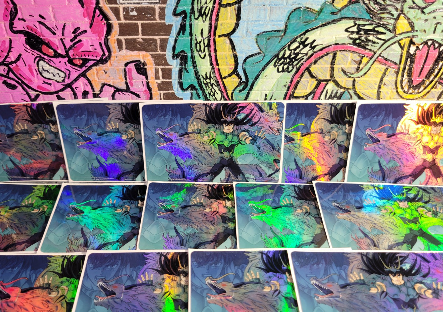 Shiryu Holographic Card Skin