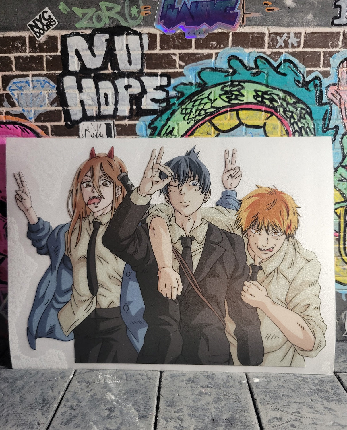 Aki, Denji & Power (Spot Reflective)