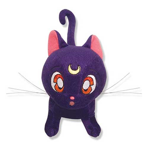 Sailor Moon Luna Cat 6 1/2-Inch Plush