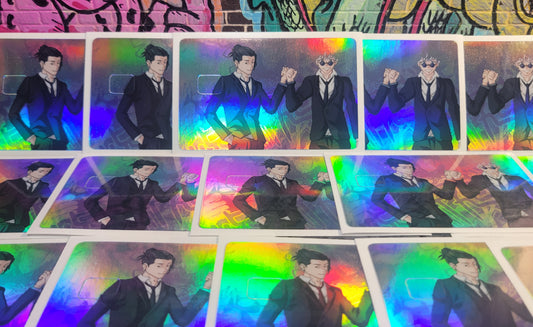 Gojo & Geto Card Skin (Holographic)