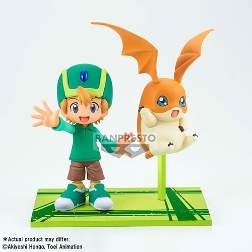 Digimon Adventure Takeru and Patamon DXF Adventure Archives Statue