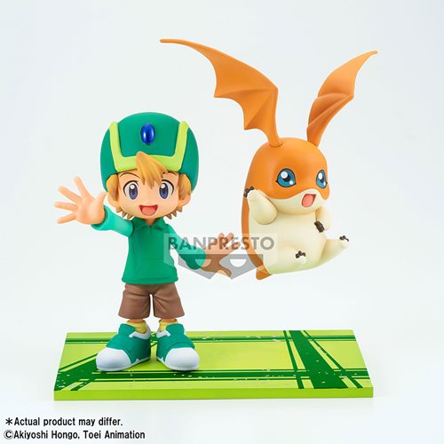 Digimon Adventure Takeru and Patamon DXF Adventure Archives Statue