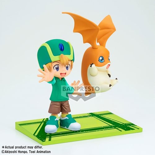 Digimon Adventure Takeru and Patamon DXF Adventure Archives Statue