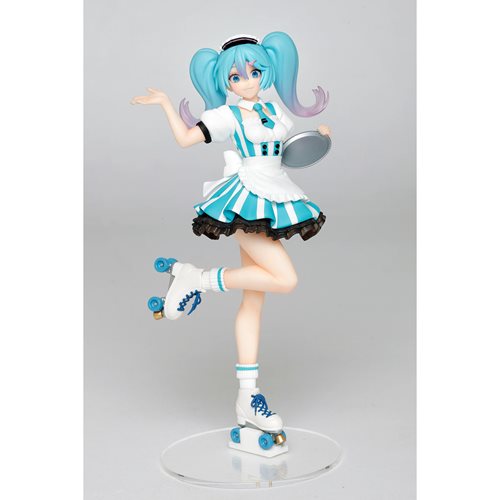 Vocaloid Hatsune Miku Café Maid Version Costumes Statue