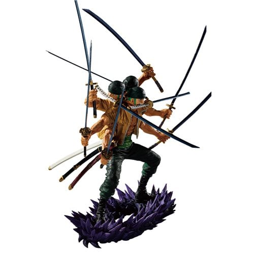 One Piece Roronoa Zoro Genealogy of Swordsman's Soul Ichibansho Statue