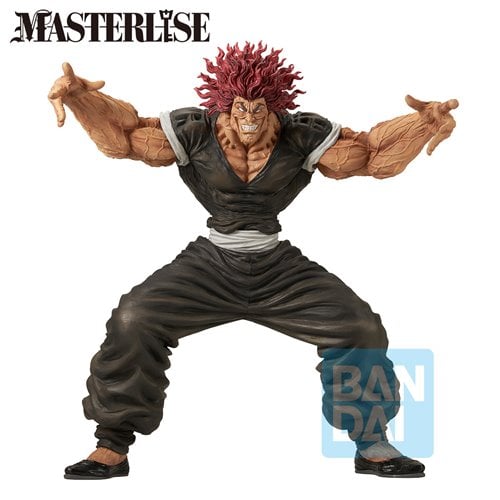 Baki the Grappler Baki Yujiro Hanma The World Can Be Changed With One Fist Masterlise Ichibansho Statue