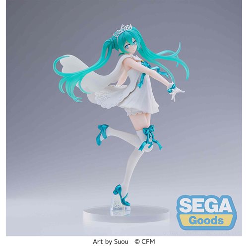 Vocaloid Hatsune Miku 15th Anniversary SUOU Version Super Premium Statue