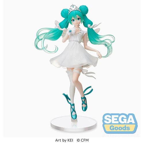 Vocaloid Hatsune Miku 15th Anniversary KEI Version Super Premium Statue