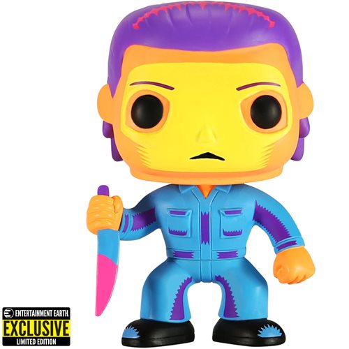 Halloween Michael Myers Black Light Pop! Vinyl Figure - Entertainment Earth Exclusive